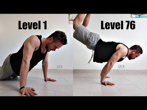 Видео: Отжимания от LvL 1 до LvL 80 (КАКОЙ У ТЕБЯ?)