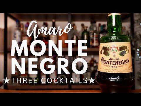 Видео: Коктейли Amaro MONTENEGRO ★ Серия Amaro
