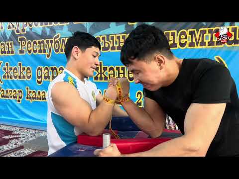 Видео: Чемпионат Казахстана по армрестлингу /Финалы/