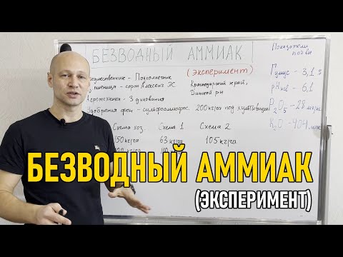 Видео: Безводный аммиак
