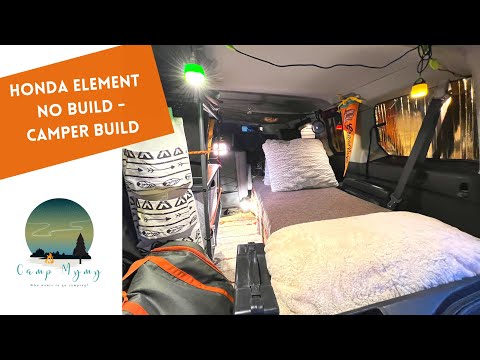 Видео: Honda Element No Build — Сборка кемпера