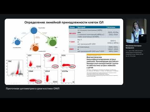 Видео: Проточная цитометрия в диагностике ОМЛ