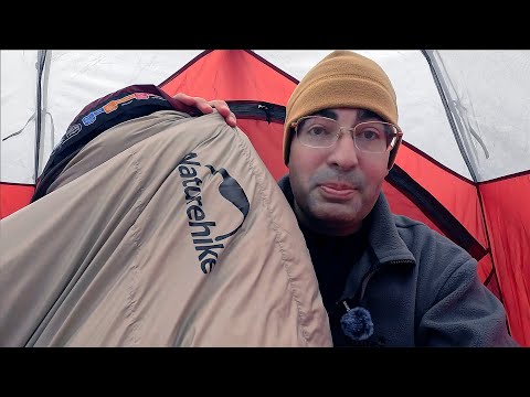 Видео: Naturehike Snowbird -3 пуховый спальный мешок
