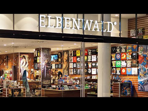 Видео: Неймовірний фентезі та кіно магазин,  Elbenwald Store Köln. Fantasy, Harry Potter, Lord of Rings.