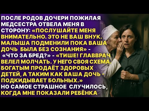 Видео: После родов моего внука продали богатой семье а нам подкинули больного ребёнка