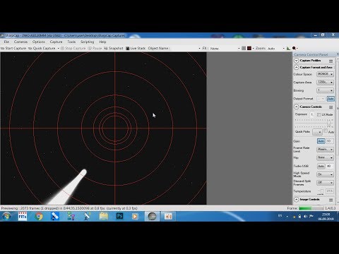 Видео: Метод дрейфа с помощью SharpCap/SharpCap Drift Method