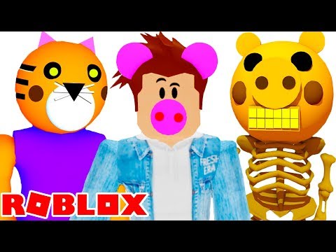 Видео: ИНФЕКЦИЯ СВИНОК захватила МИР в ROBLOX. Кид стал свиньей и дикой кошкой тигром в роблоксе