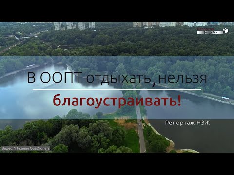 Видео: Как «собянинщина» «благоустраивает» ООПТ Москвы? | Парк «Покровское-Стрешнево» | Репортаж НЗЖ