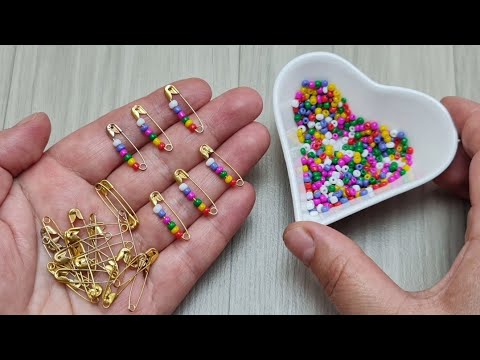 Видео: 😳 ОЧЕНЬ ИНТЕРЕСНО 👌 ЧТО ВЫ ДУМАЕТЕ, ЧТО Я СДЕЛАЛА С КРОШЕЧНЫМИ БЕЗОПАСНЫМИ ИГЛАМИ И ПЕСОЧНЫМИ БУС