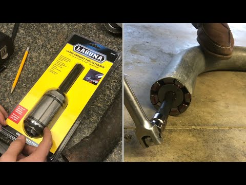 Видео: (ОБЗОР) большой расширитель выхлопной трубы (портовый груз) лакуна