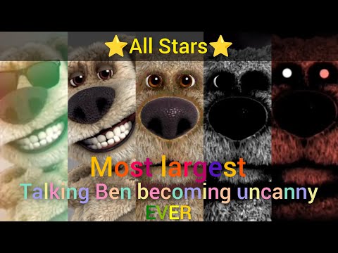 Видео: Talking Ben becoming uncanny All Stars | Жуткие лица Бена Все звёзды