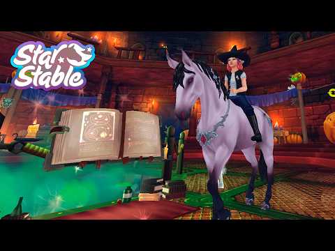 Видео: Покупка лошади ВАМПИРА и обновление на Хэллоуин 🎃 Star Stable