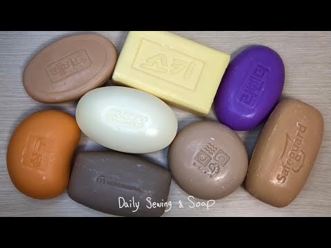 Видео: Dry soap cutting.ASMR soap.резка мыло.Satisfying video.Relaxing sounds.ASMR relaxing.for sleep.
