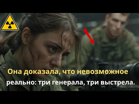 Видео: Она доказала, что невозможное — реально: три генерала, три выстрела.