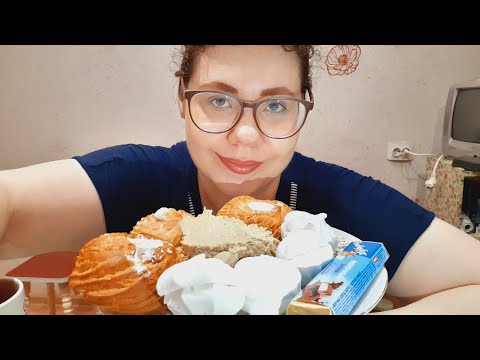 Видео: Мукбанг сладости/Мужчины любят пышек