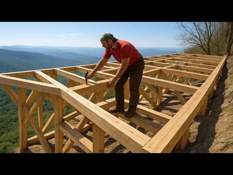 Видео: Построил Дом мечты. Весь процесс в одном видео.