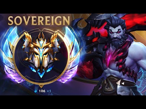 Видео: Игровой процесс Sovereign Tryndamere Hard Carry в соло-ранге