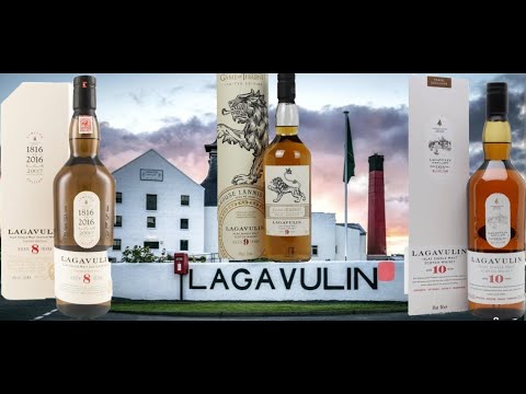 Видео: ВИСКИ LAGAVULIN. Слепая дегустация трёх релизов 8, 9, и 10 лет выдержки.