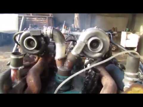 Видео: Twin Turbo на СМД-60 (потрачено)