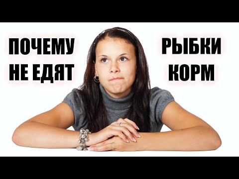 Видео: Почему АКВАРИУМНЫЕ РЫБКИ не едят КОРМ