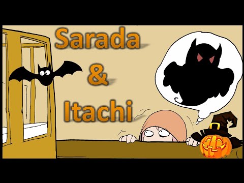 Видео: Счастливого Хэллоуина 🎃🎃🎃 - Сарада и Итачи Doujinshi [Английский с русскими субтитрами] [HD]