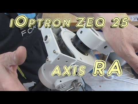 Видео: iOptron ZEQ 25 Ревизия оси RA
