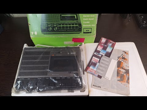 Видео: Philips N2215. Саморазлагающийся кассетник