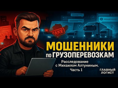 Видео: МОШЕННИКИ по ГРУЗОПЕРЕВОЗКАМ. Расследование реального кейса с Михаилом Алтуниным. Часть 1
