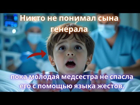 Видео: Никто не понимал сына генерала —пока молодая медсестра не спасла его с помощью языка жестов.