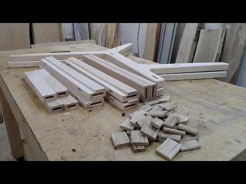Видео: Making armchair DIY / Изготовление деревянного кресла