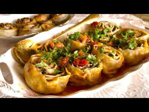 Видео: Мясные Розочки в Соусе — Готовлю с Душой  Получается Волшебно!)