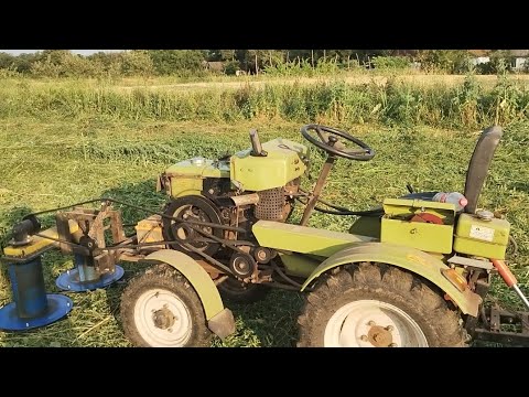 Видео: Обзор косилки KR-1.1 для мінітрактора