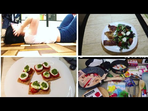 Видео: VLOG💜: Быстрая уборка / ПП завтрак и Ужин / Покупки Галамарт // Family K // 10.03.19