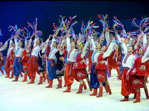 Видео: Концерт на открытии Euro Dog Show 2017, Ансамбль танца им. Павла Вирского