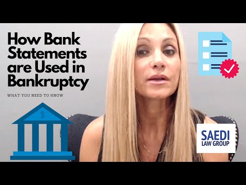 Видео: Банковские выписки и банкротство: как они используются и что вам нужно знать