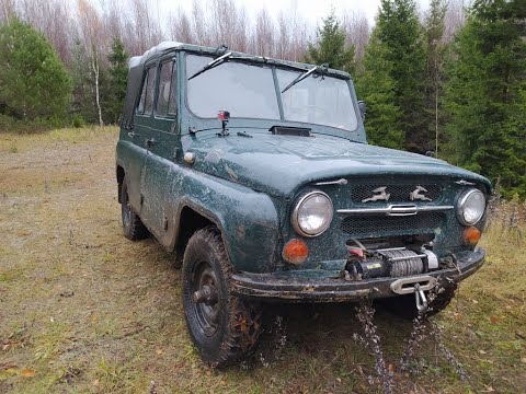 Видео: УАЗ-31512 в стоковой грязи, женские комменты))