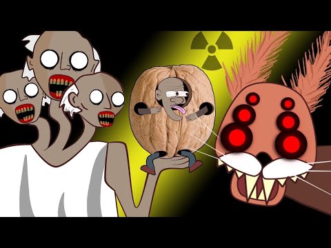 Видео: Мутант -белка сожрет деда Гренни ? | Чернобыль -5ч