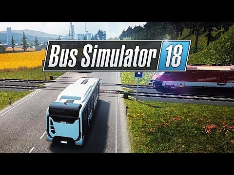 Видео: ЖЕЛЕЗНОДОРОЖНАЯ СТАНЦИЯ - Bus Simulator 18 [#11]