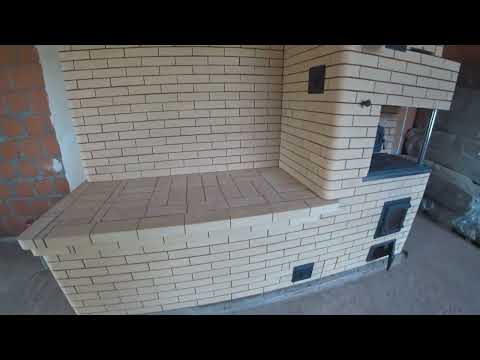 Видео: Русская печь с лежанкой по техрешению И.В. Кузнецова.