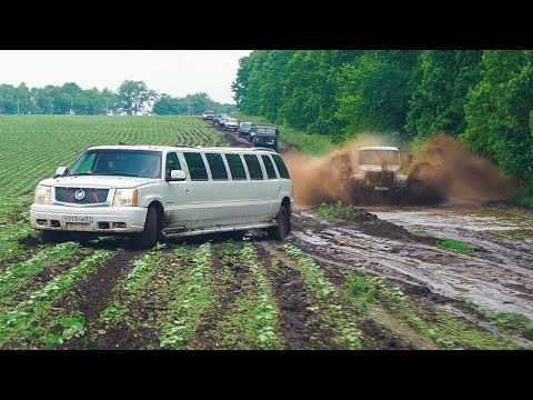 Видео: Вот что может ЛИМУЗИН на БЕЗДОРОЖЬЕ! Просто ошибся дорогой...