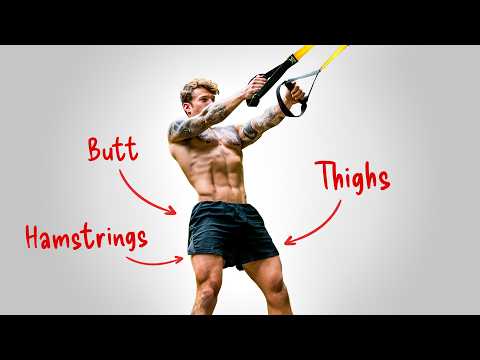 Видео: 3 варианта приседаний с TRX для укрепления и придания формы ногам