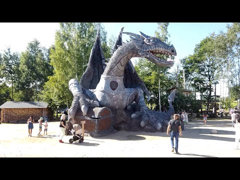Видео: Сказочная страна Маливур / парк отдыха в деревне Добренево (Логойск, Беларусь) - август, 2022