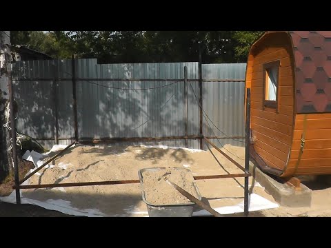 Видео: Начал делать беседку, а сам уехал ловить раков.