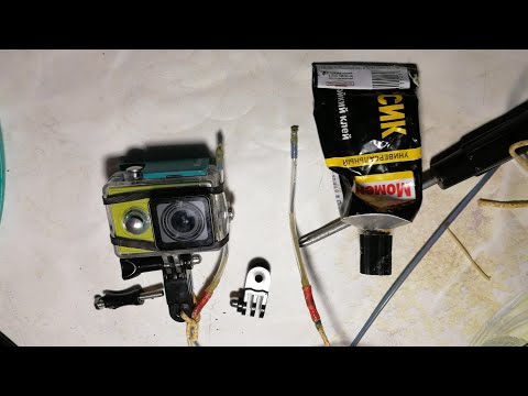Видео: Wi-Fi антенна для подводной съёмки на экшн камеру. Неудачный эксперимент.
