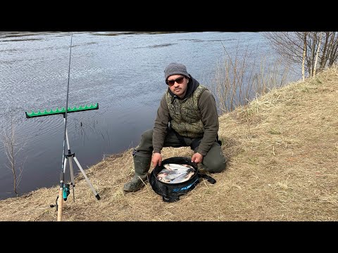 Видео: РЫБЕЦ АТАКУЕТ НЕЩАДНО! Отличный клев сырти в мае | Рыбалка на фидер