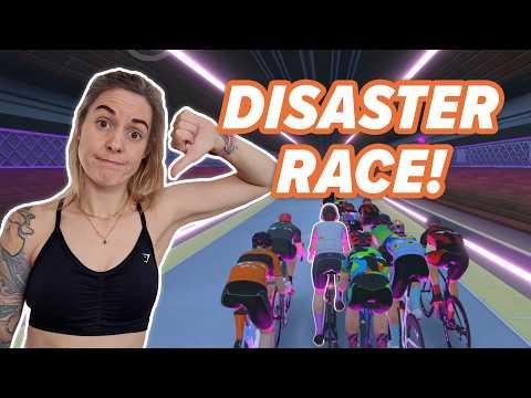 Видео: Это было БРУТНО! Моя худшая гонка на Zwift на данный момент.