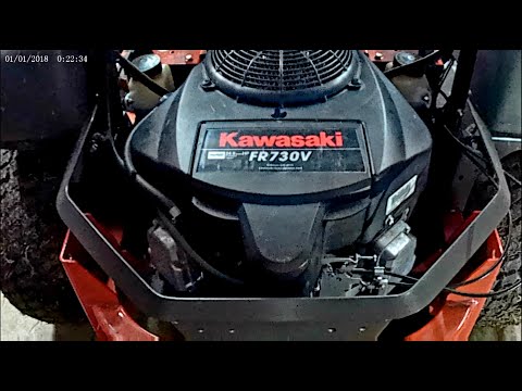 Видео: Как обслуживать двигатель Kawasaki на Husqvarna MZ5424s