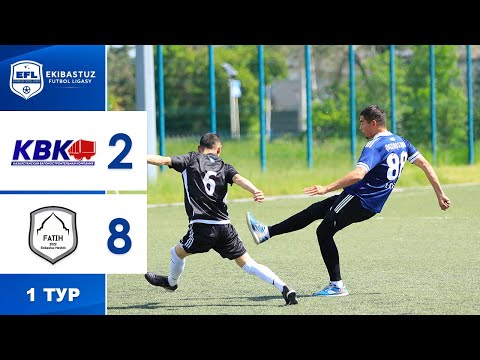 Видео: EFL | 1-ТУР | EKIBASTUZ FUTBOL LIGASY 2024. Жоғарғы лига. КВК 2:8 Фатих