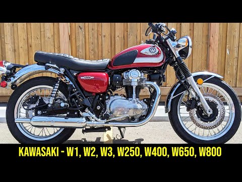 Видео: Kawasaki W800 - Откуда у Японцев Британский Мотоцикл ???