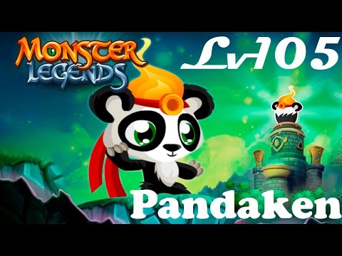 Видео: СЫМЫЙ СИЛЬНЫЙ PANDAKEN 105 УРОВЕНЬ Monster Legends  79